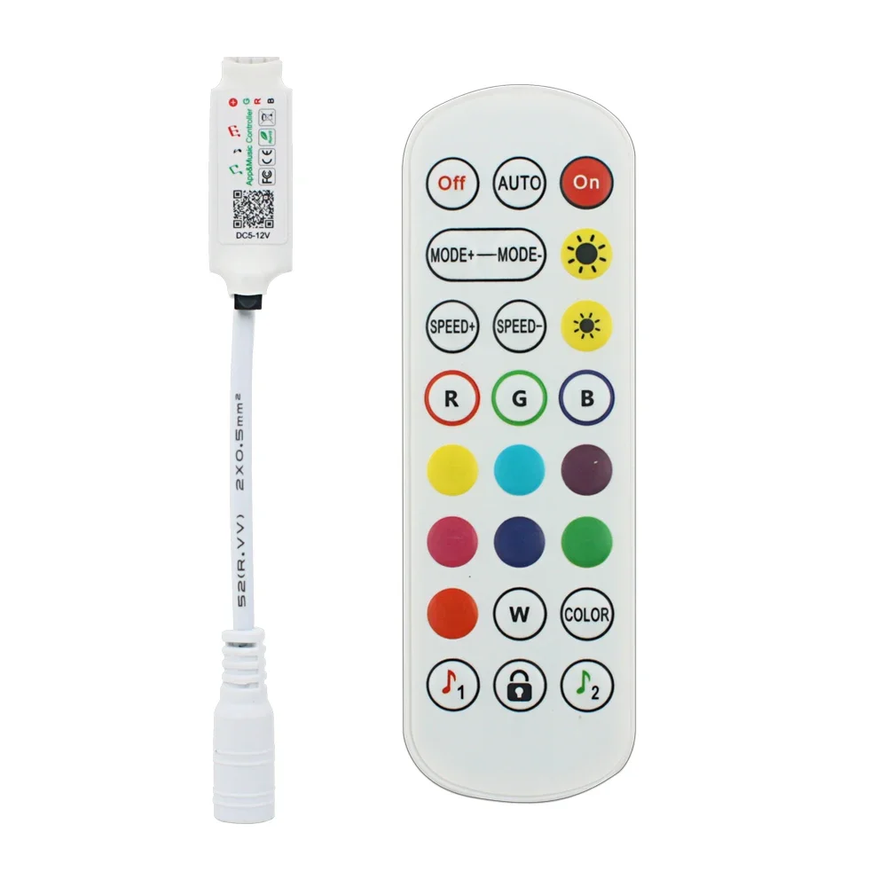 

Bluetooth RGB-контроллер для светодиодной ленты forpro 40 клавиш