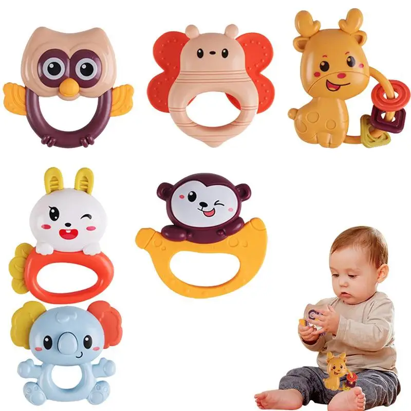 

Вращающаяся искусственная игрушка, обезьянка, детский прорезыватель, шейкер, погремушки, детские игрушки, шейкер и