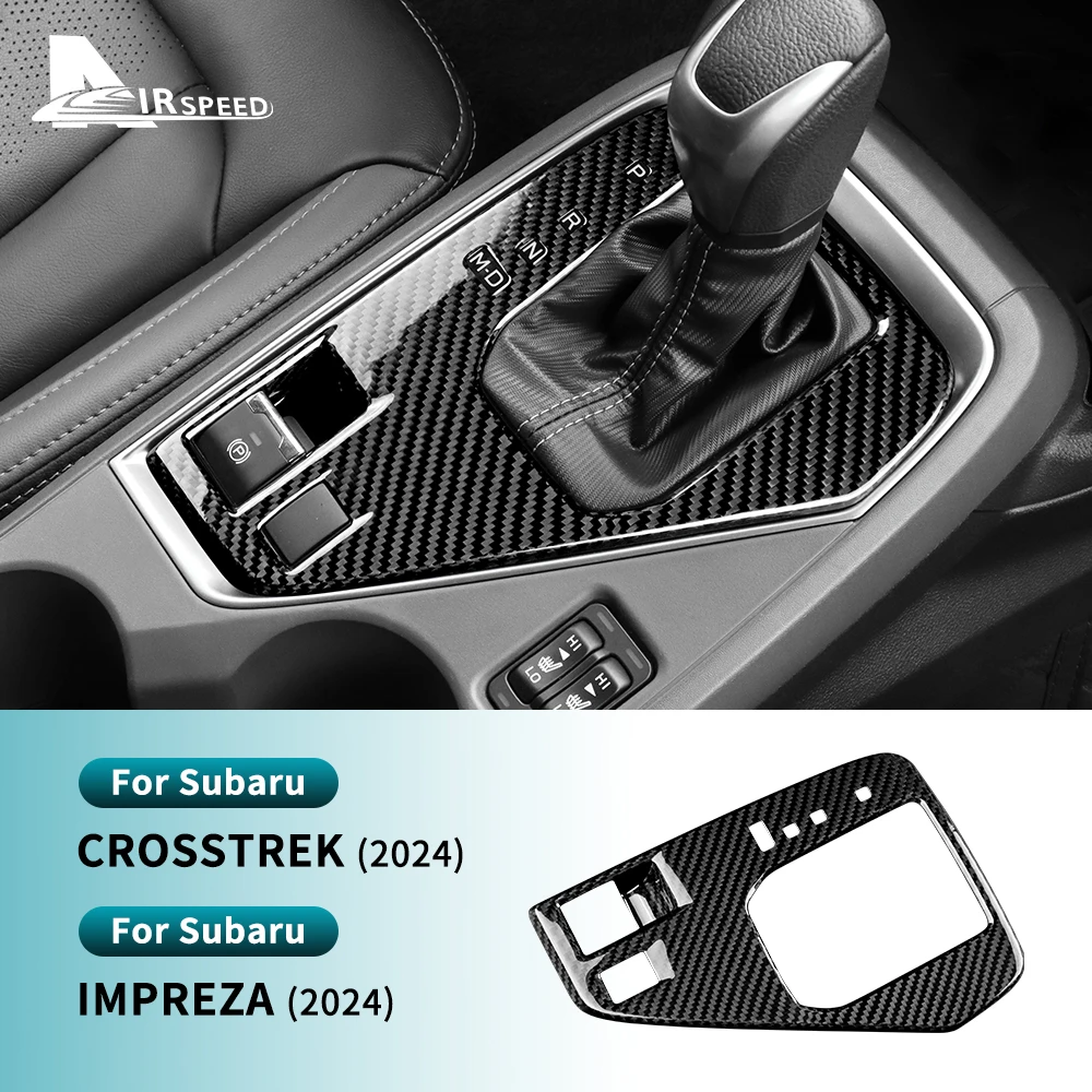 Наклейка из настоящего твердого углеродного волокна для Subaru Crosstrek 2024 Impreza