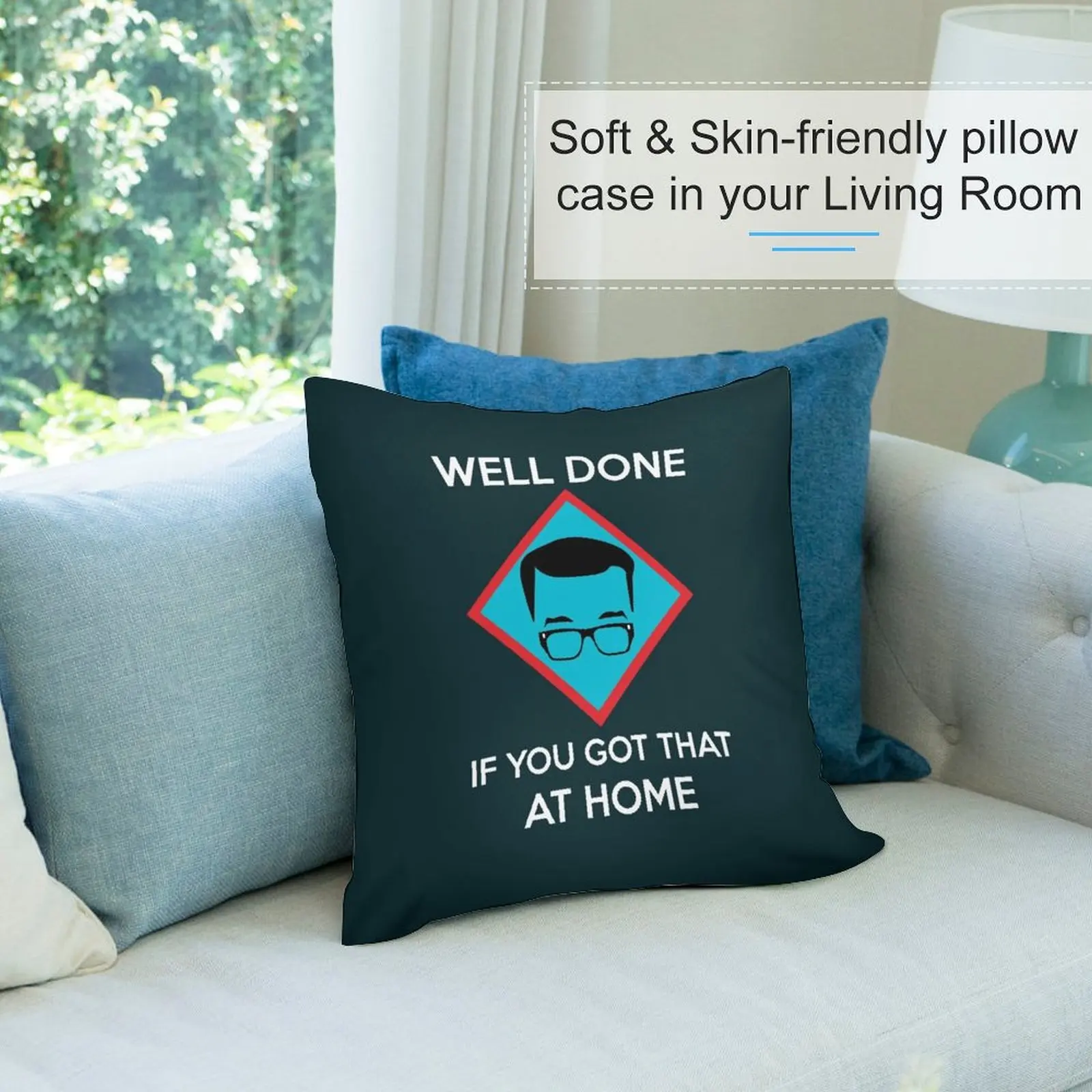Ричард Османа Well done... Декоративная подушка для дивана чехлы подушек гостиной
