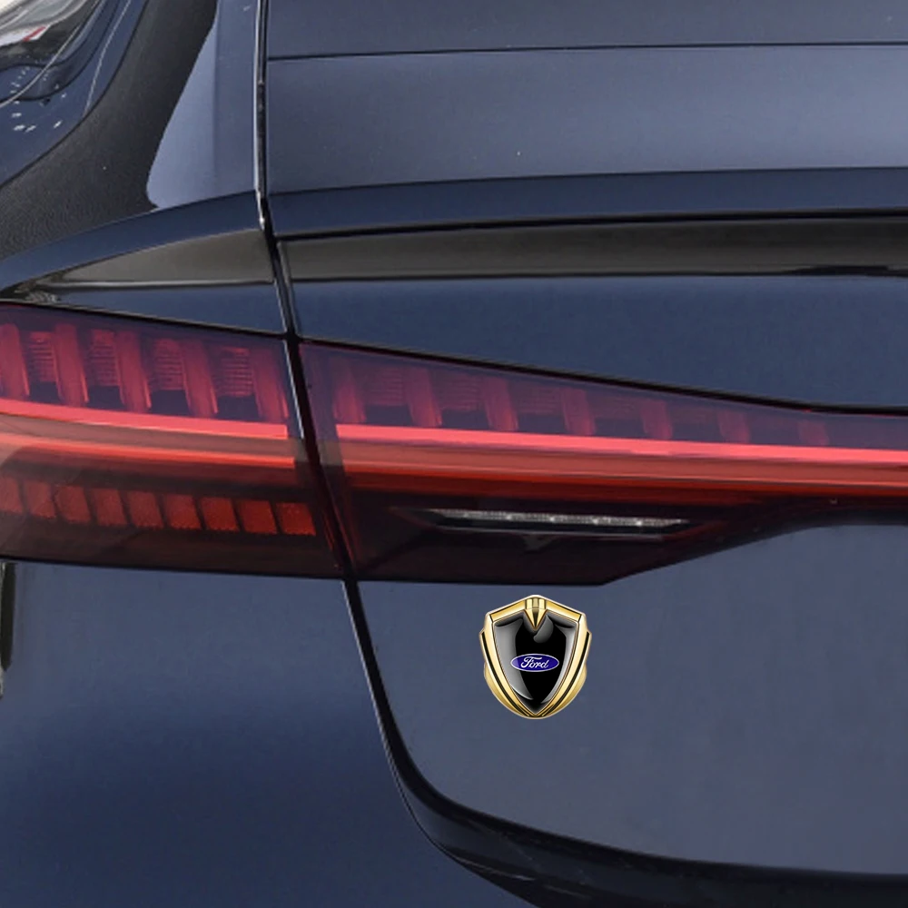 Металлическая 3d-эмблема крыла кузова автомобиля декоративные наклейки для Ford