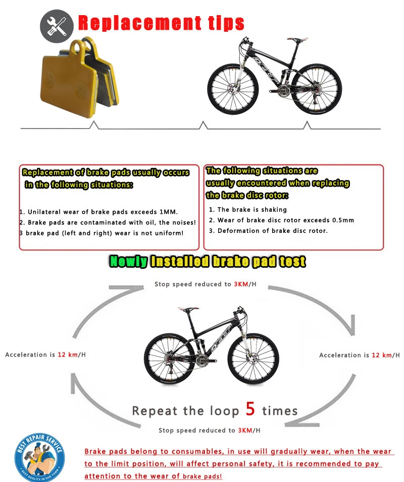 DELT 4-пары керамических велосипедных дисковых тормозных колодок для Hayes Stroker Ryde и