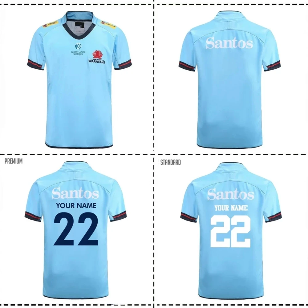 

2022 NSW WARATAHS HOME JERSEY 2022/2023 NSW Waratahs Home/Away Rugby Jersey size S--5XL