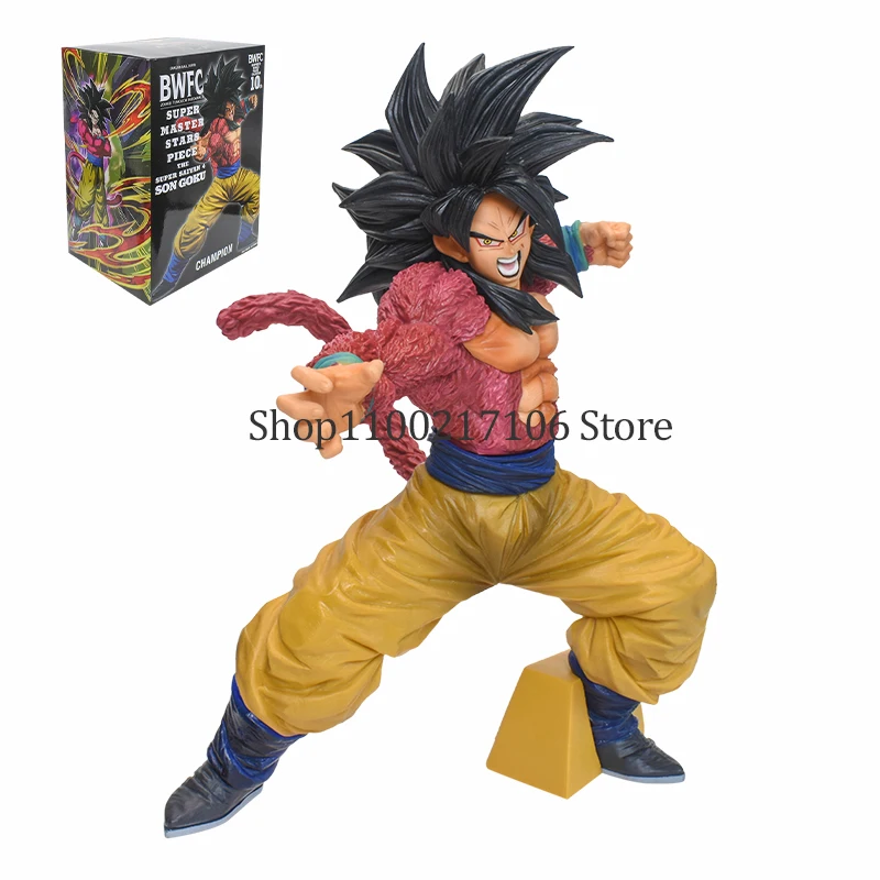 

Dragon Ball Z Super Saiyan 4 Son Goku PVC Action Figure Anime DragonBall Super BWFC 10th Gokou Figurine Collection Model Toys