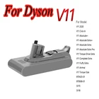 Аккумулятор для пылесоса Dyson V11, 5600 мАч, литий-ионная сменная Оригинальная батарея SV14 SV15(V11 новейший тип защелки и винтовой съемки)