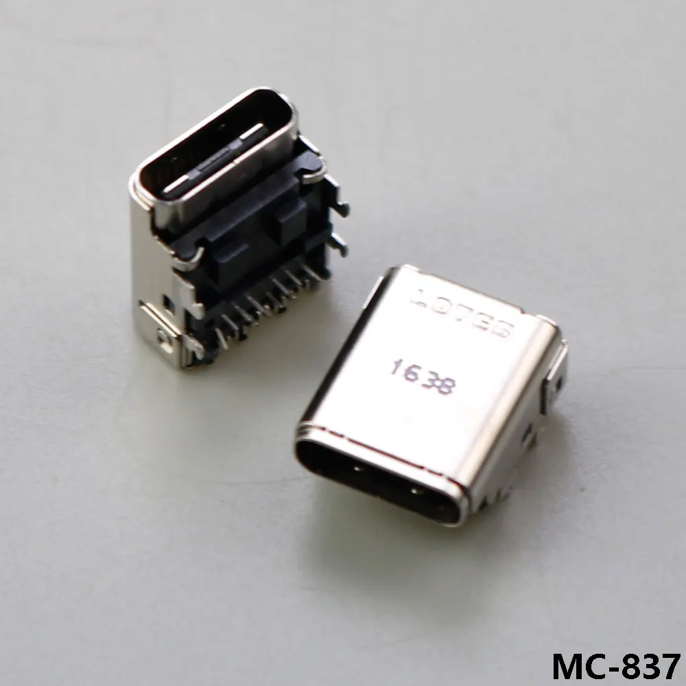 

LOTES импортированный USB 3.1 Тип C фоторазъем под гнездо 90 ° фоторазъем Micro mini USB 24pin Jack, 1 шт.