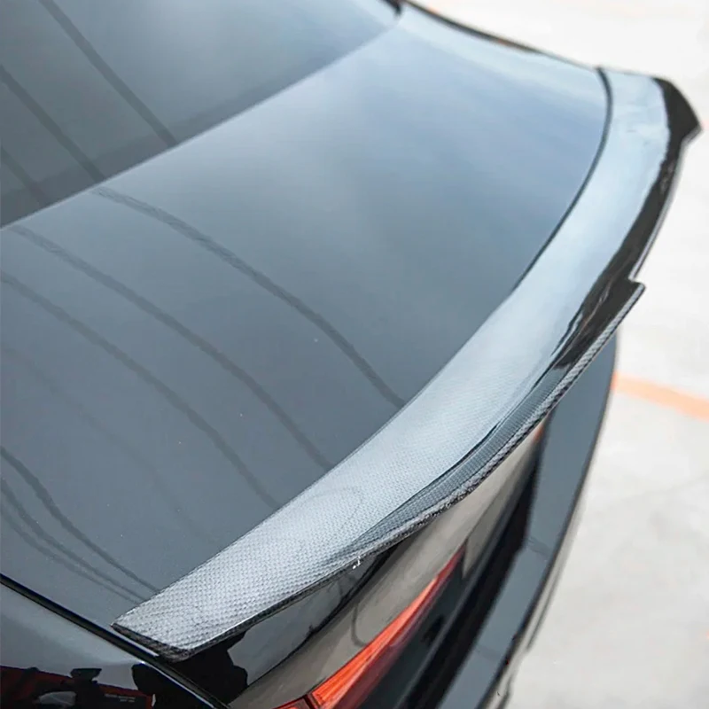 Для BMW F10 F18 M5 спойлер на крышку багажника из углеродного волокна 520 i 525 530 535i