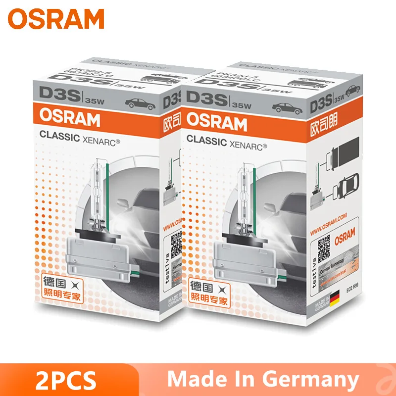 OSRAM Xenon HID Классические Автомобильные Лампы Для Фар D1S D2S D3S D4S 4200K Теплый Белый OEM