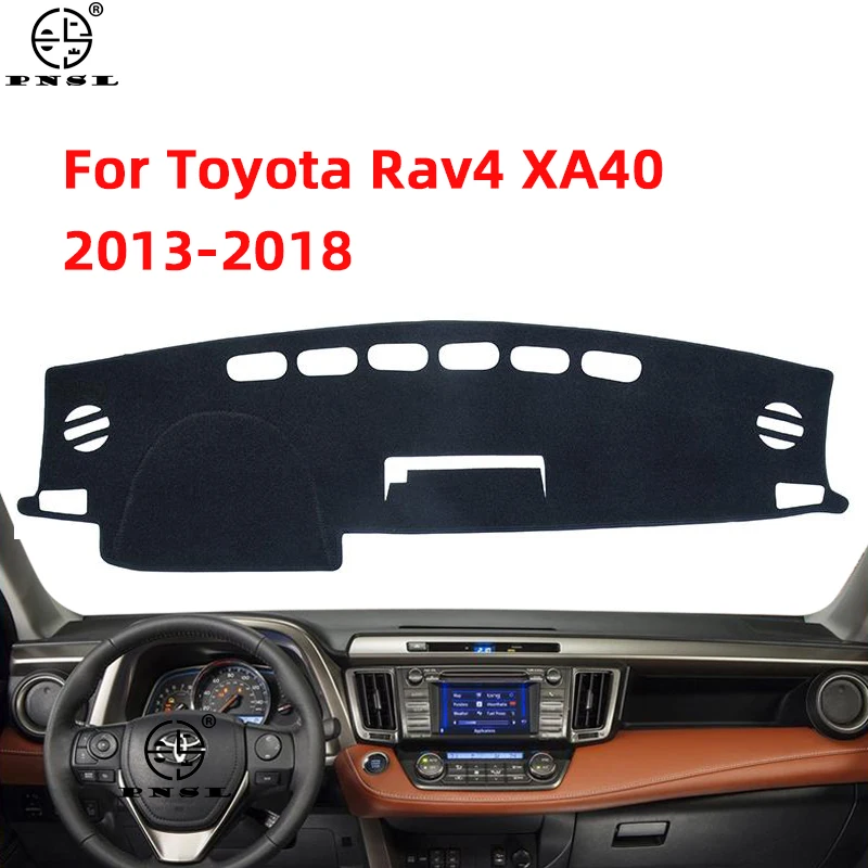Cubierta para salpicadero de Toyota Rav4 XA40 2013 ~ 2018 RAV 4 40, alfombrilla para salpicadero, alfombrilla para salpicadero, capa Interior del coche, protección solar