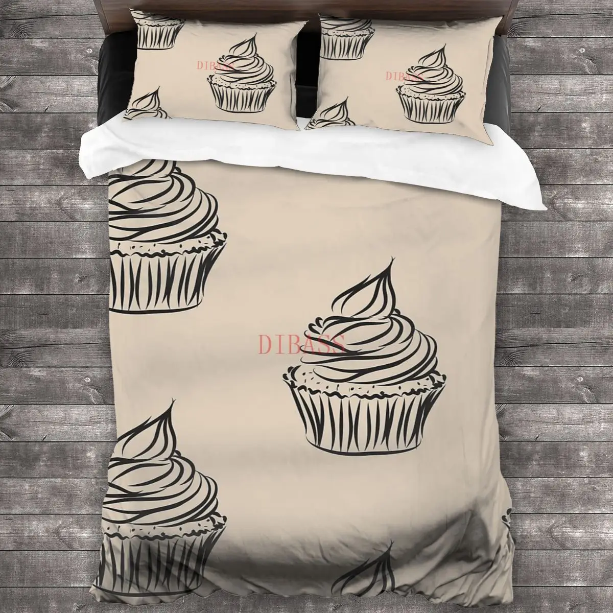 Мягкая искусственная кожа с 2 наволочками пододеяльник застежкой-молнией