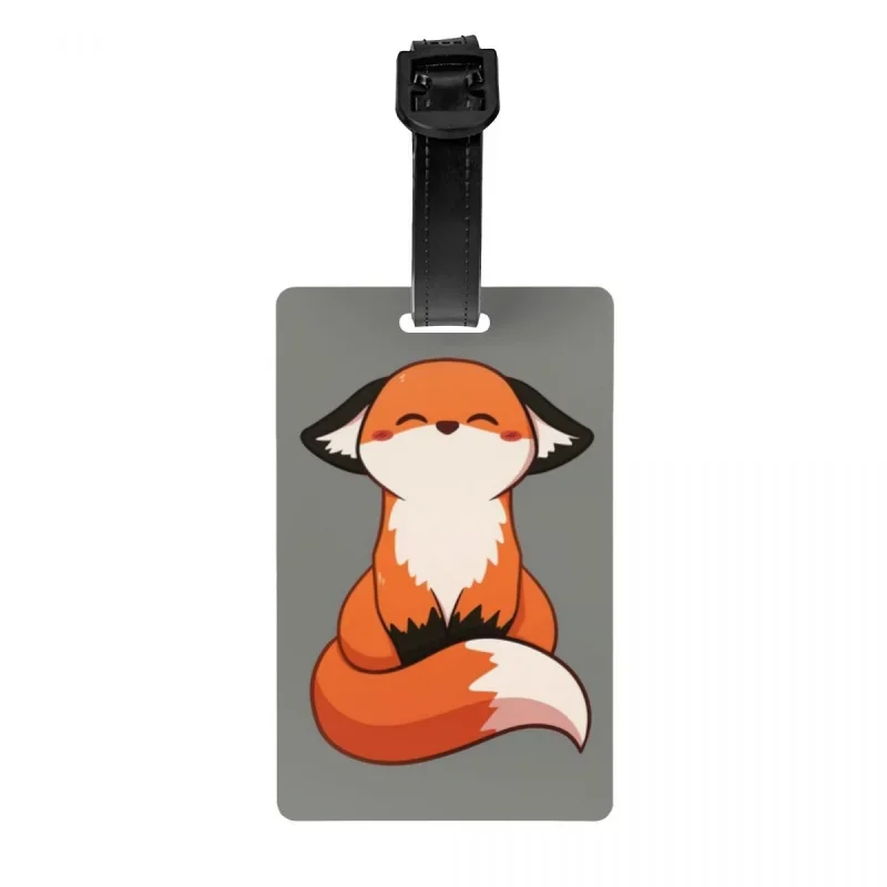 

Милые ярлыки на чемодан для чемодана для путешествий модная 3D печать животных Личная Обложка Имя ID карта