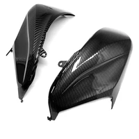 for kawasaki z800 2013 2016 motorcycle accessories front gas tank side cover panel fairing hydro dipped carbon fiber finish
