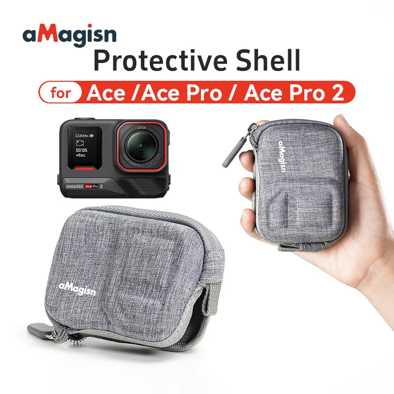 Защитный чехол для хранения aMagisn Insta360 AcePro2AceProAce — чехол для экшн-камеры, портативный аксессуар для нескольких устройств (art.: 3920d29aaea96) - 3920d29aaea96