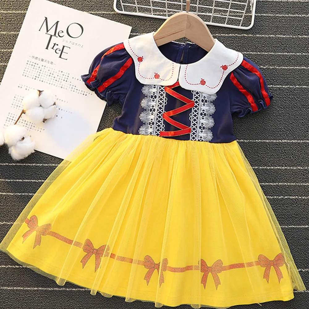 

Детские костюмы принцессы, новинка, модная Милая праздничная одежда для девочек, детские повседневные милые платья, милая одежда для малыше...