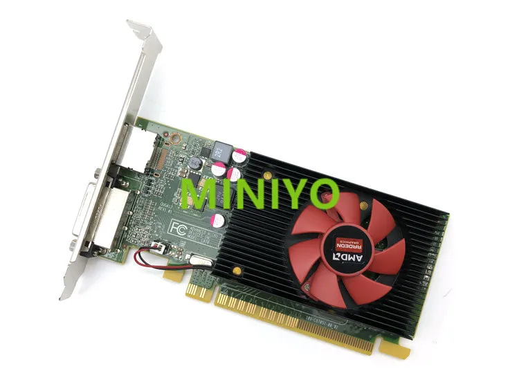 Видеокарта с полным/полу-кронштейном для AMD R5 340X 2G DDR3 DVI + DP port 4K независимая