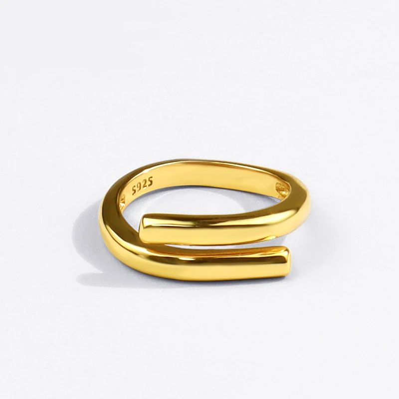 

2023 New Silver Color Rings for Women Open Vintage Wedding Trendy Jewelry Adjustable Punk Geometric Rings Party Accessories Gift