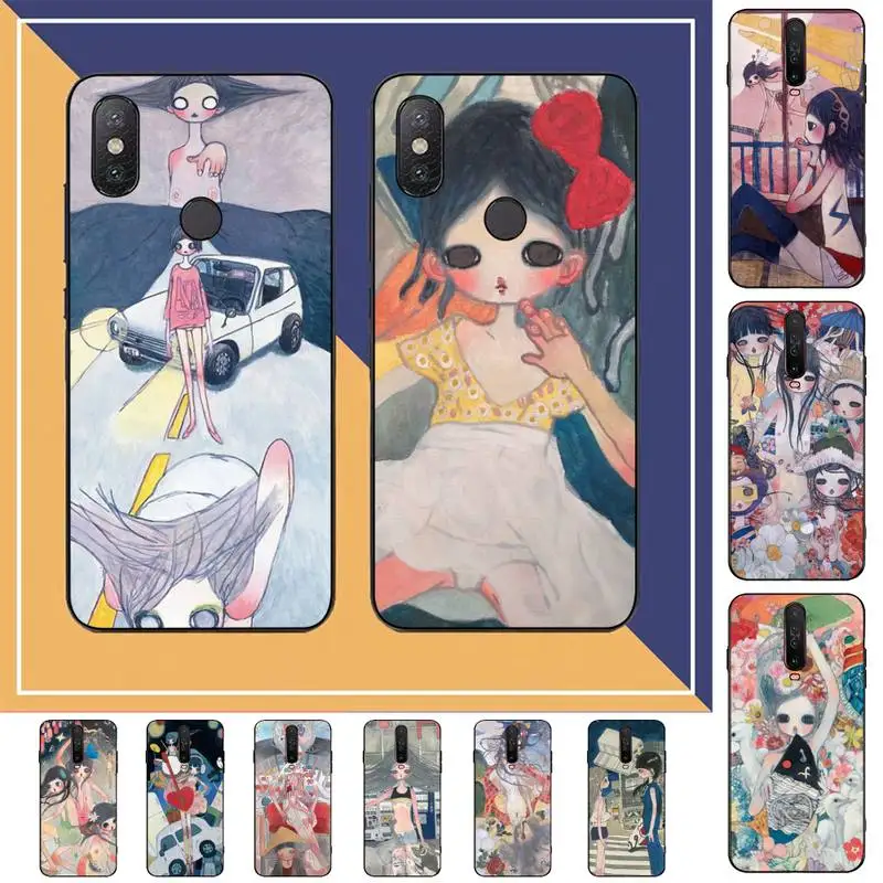 

Aya Takano Phone Case for Redmi Note 8 7 9 4 6 pro max T X 5A 3 10 lite pro