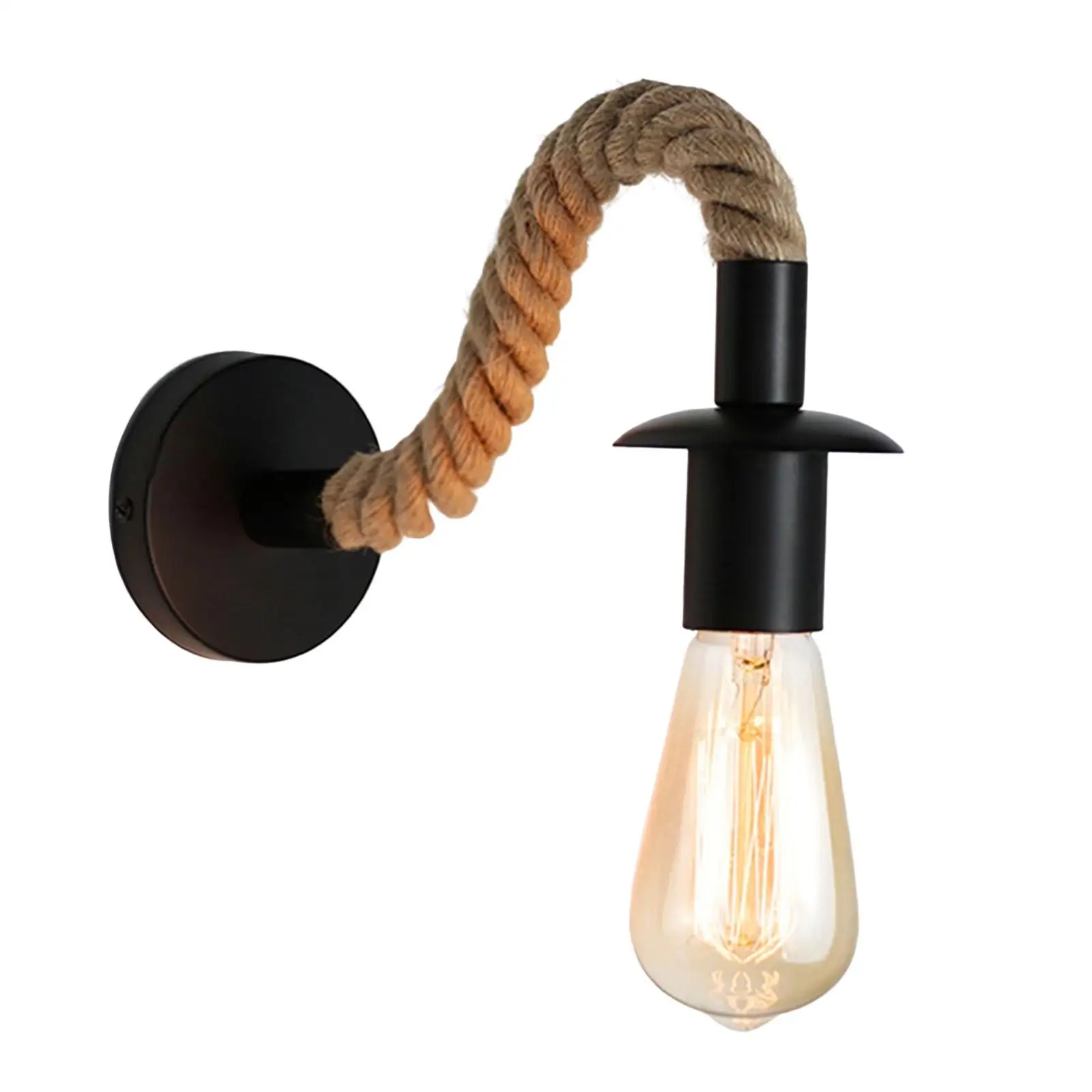 

Wall Sconce Lamp Light Lighting Fixture E27 Base Decorative Industrial for Bedroom Kitchen Study Home Decoration