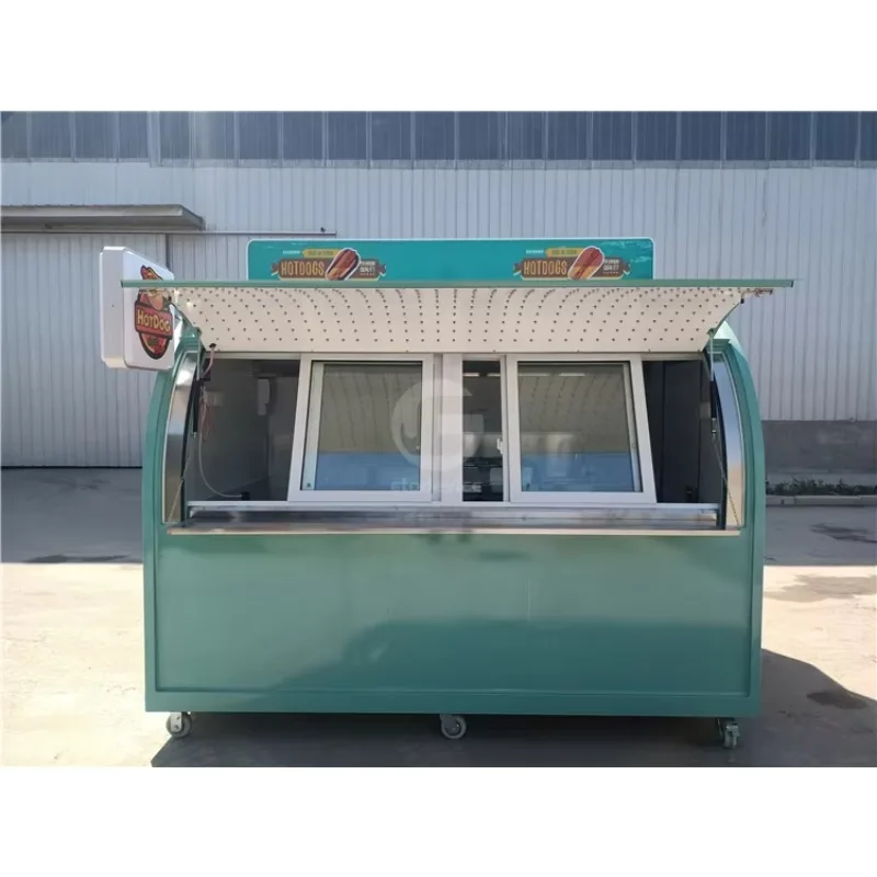Фабрики поставляют дешевые киоски фаст-фуда мобильные закуски грузовики для