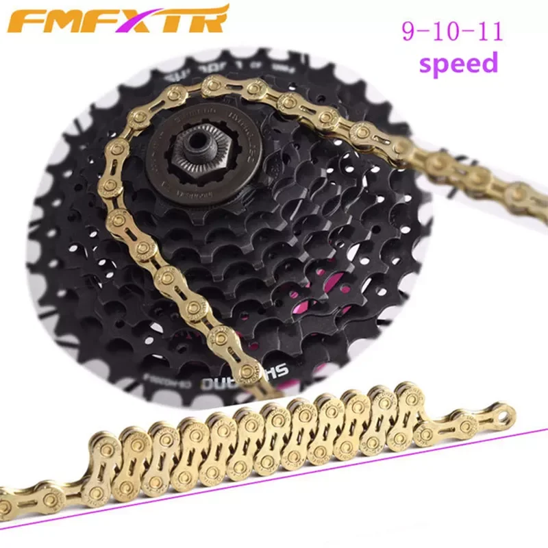 

chain 9 10 11 speed chain guard ultralight guia de corrente mtb road bike 10 11 speed chain gold vtt parts