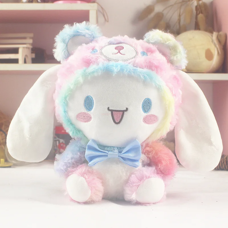 

34 Styles Sanrio Cartoon Kuromi My Melody Cinnamoroll Pochacco Pompom Purin Rainbow Plush Doll Toys For Children Surprise Gifts