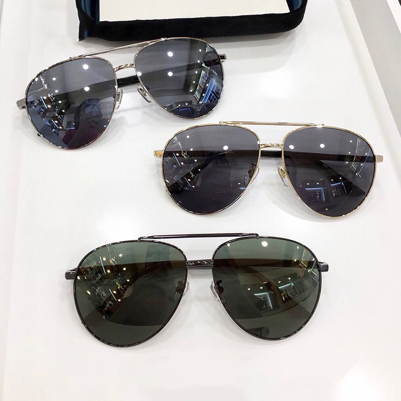 

2023 new sunglasses female fashion fishing driving a sunscreen sunglasses male couples in uv protection sunglasses pilot g0043