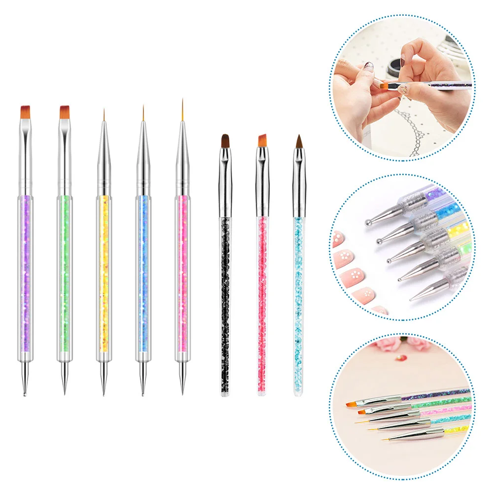 

Nail Dotting Tools Penpens Liner Brushe Brushresistantpainting Watercolor Liners Manicure Kitdrawing Detailing Sets Gell Polly