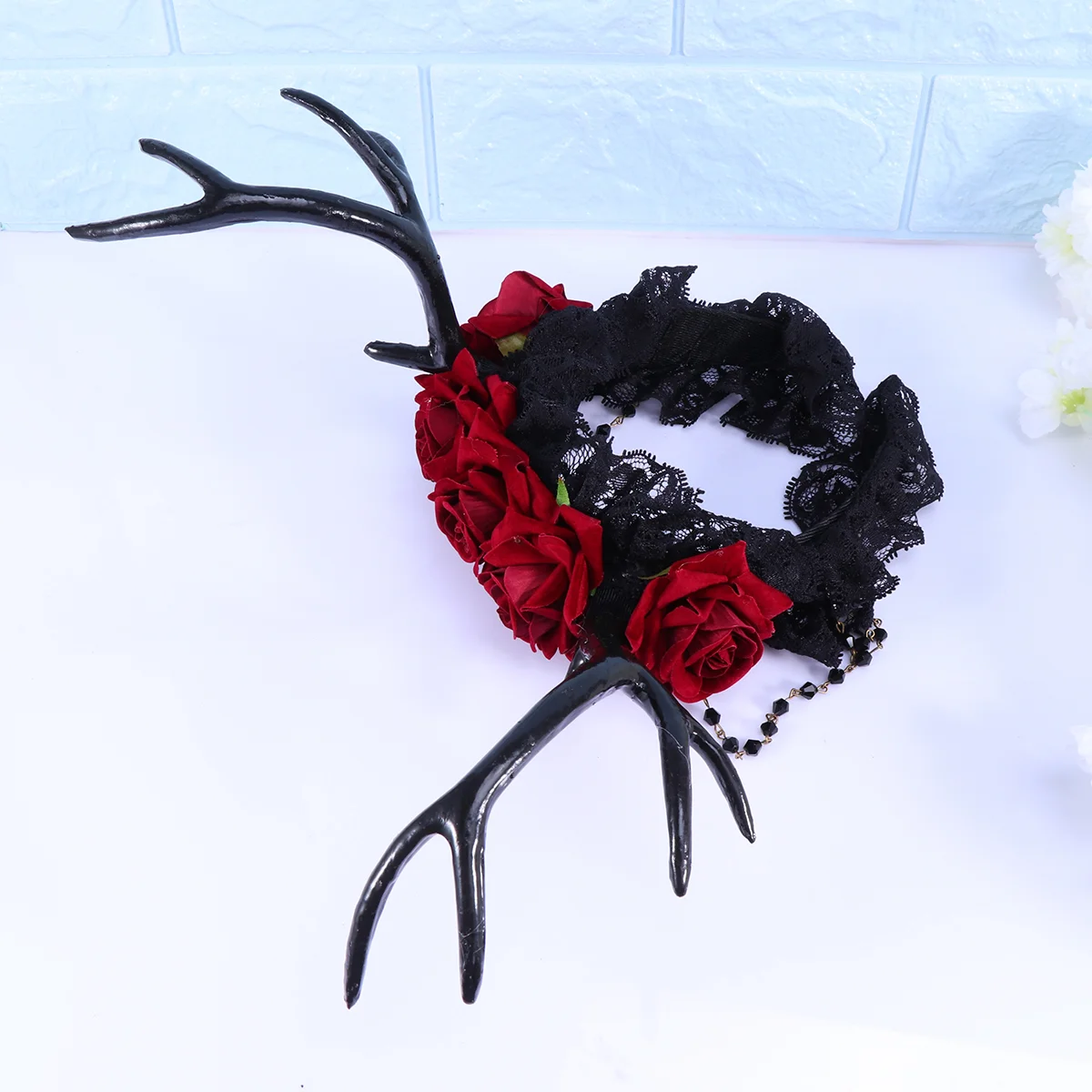 

1Pc Headband Durable Xmas Decoration Beautiful Hairwear Deer Horn Hair for Girl