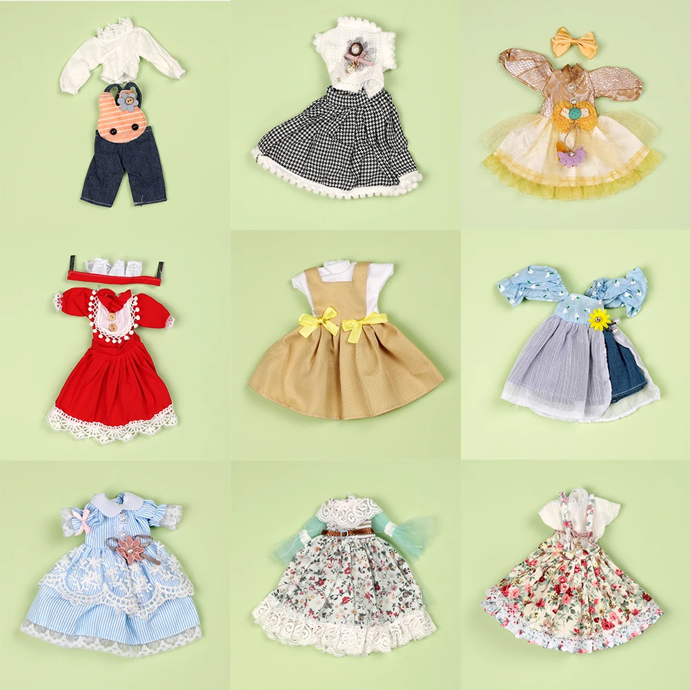 

Doll Dress Clothes For 30cm 1/6 BJD Dolls 10-12 Inch Doll Suit DIY Dress up Fashion Suit Dress Clothes Doll Accessories