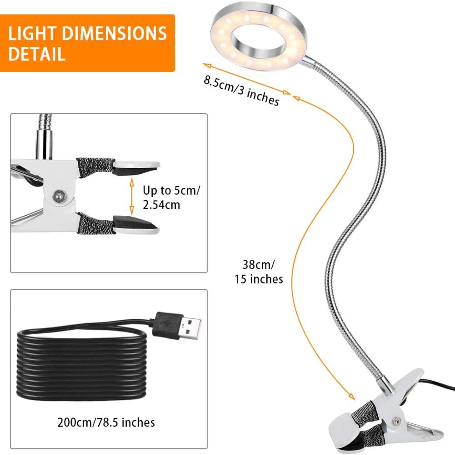 Effortlessly upgrade your workspace productivity with this sophisticated high-quality LED desk lamp in a chic matte finish. Ele