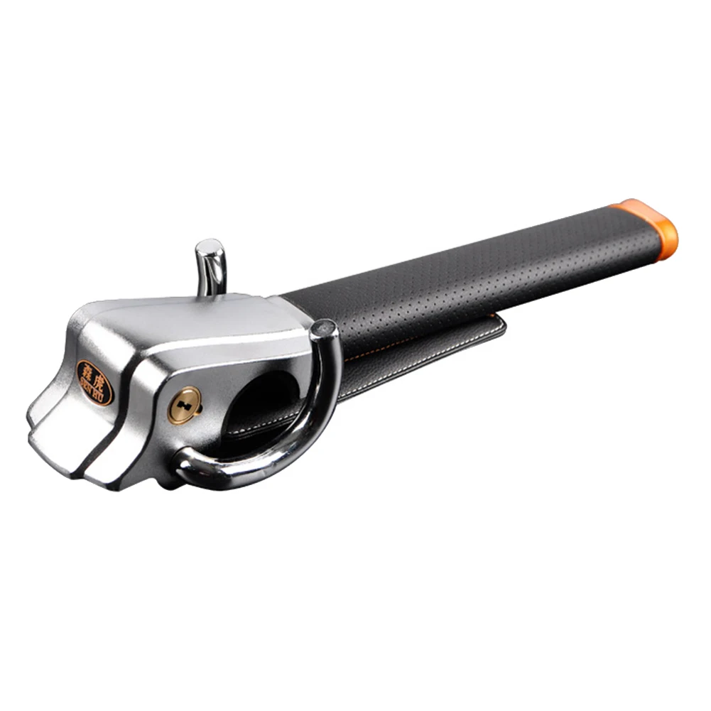 

Rotary Alloy Car Steering Wheel Anti-Theft Lock Foldable Security Car Lock Auto Steering Lock Protection T-Locks