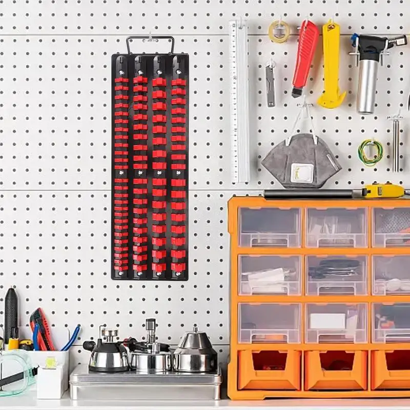 Портативный органайзер для розеток 80-компонентный лоток Безопасный дизайн