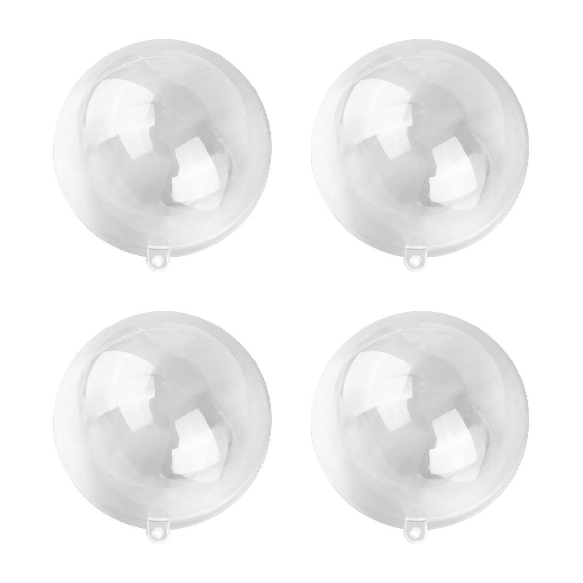 

5 Lightweight Durable Easy To Open Empty Christmas Hanging Ball Pendant Hanging Ornaments for Party