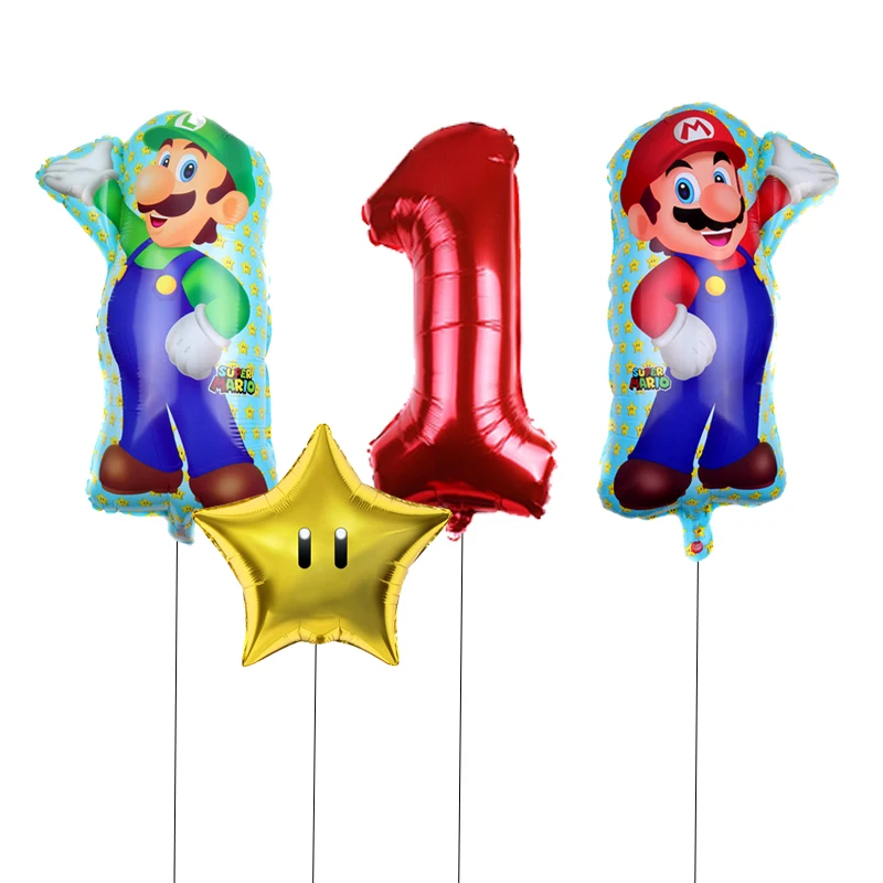 Воздушные шары MINISO Супер Марио марио пьюзо крестный отец