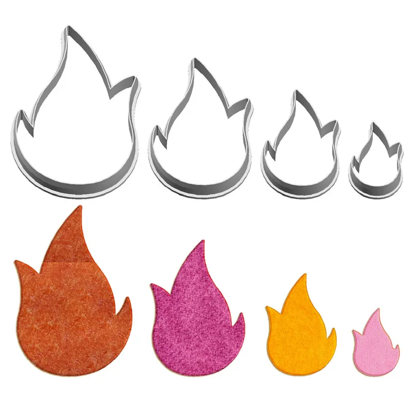 

Four Specifications Cartoon Nature and Life,Flame,Plastics Mould,Cake Fondant Tool,Cookie Sushi and Fruit Cutters