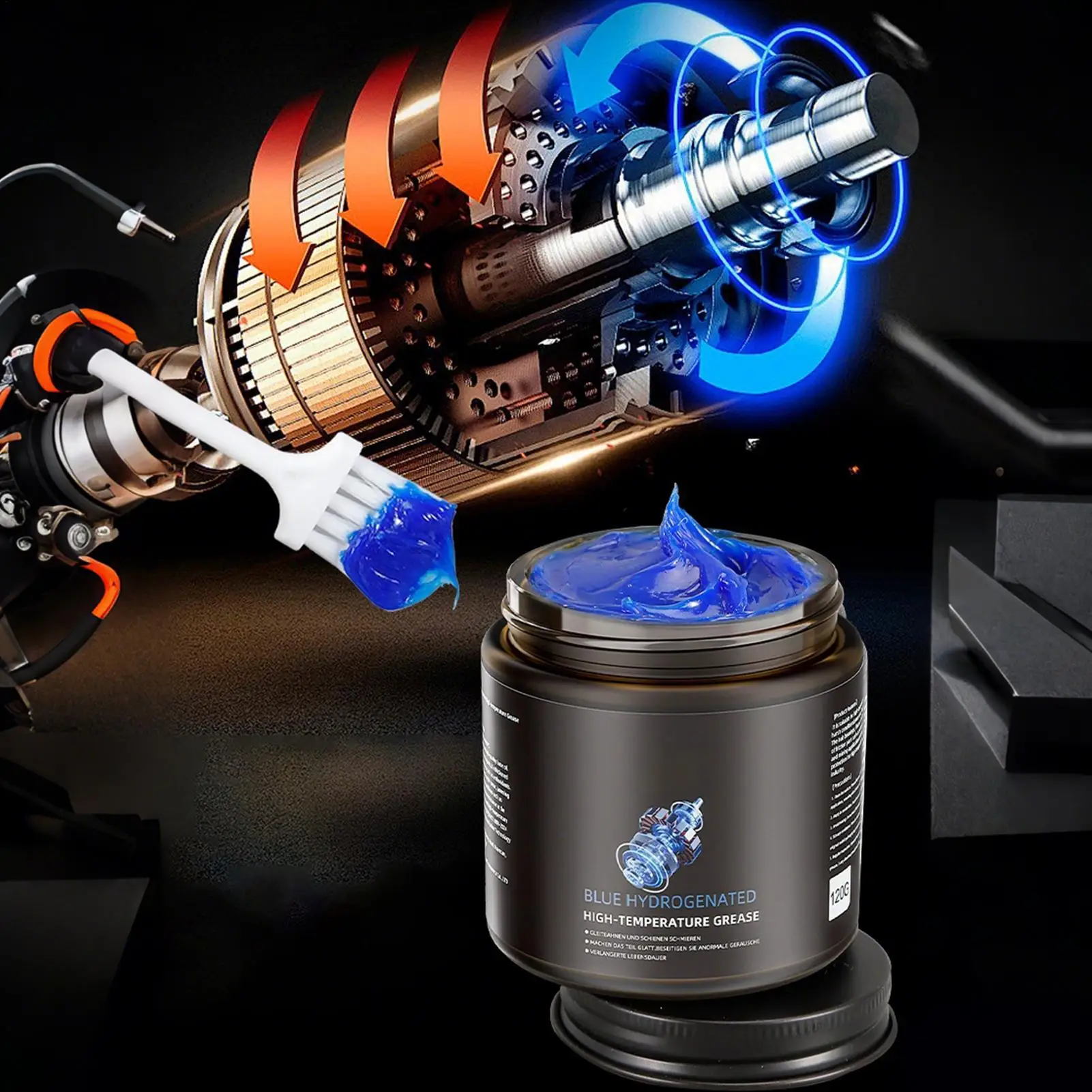 

120 г смазка для подшипников колес автомобиля, устойчивая к высоким температурам смазка для обслуживания и смазки электроинструментов для электроинструментов