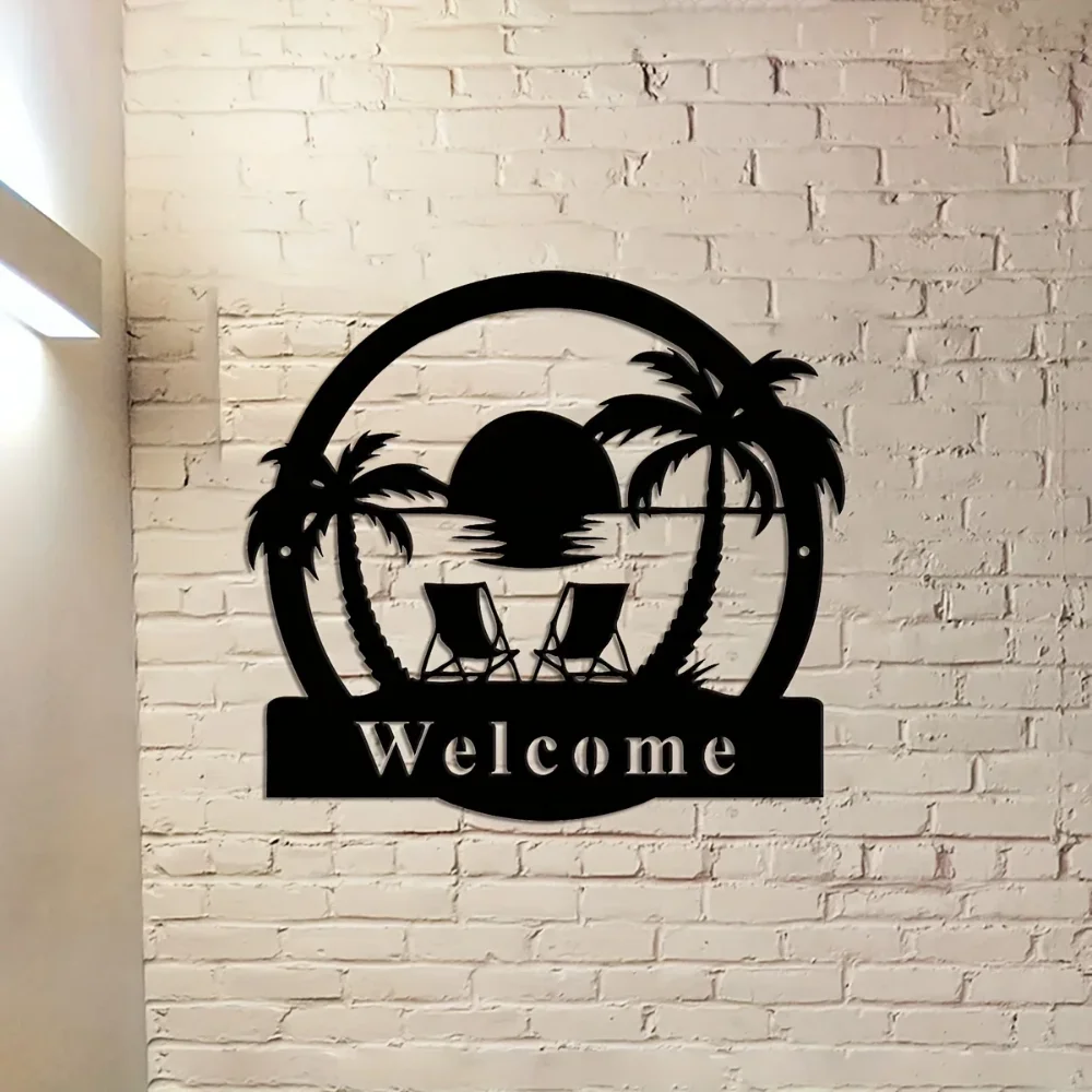 Металлическая декоративная вывеска