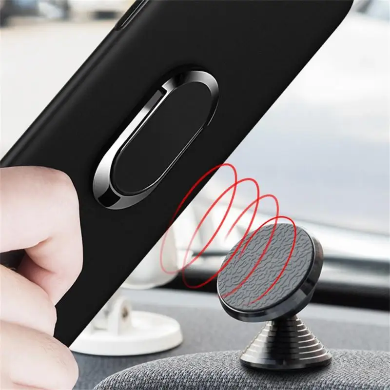 

Finger Ring Holder Stand 360° Degree Rotation Metal Magnetic Mobile Phone Holder Phone Back Sticker for iPhone Samsung