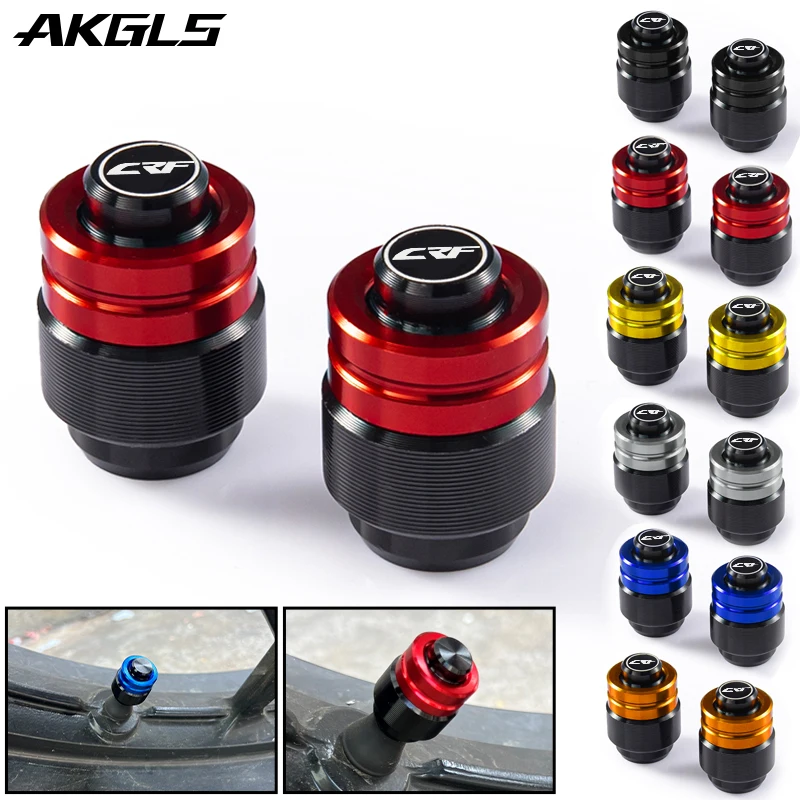 

For Honda CRF 150 250 450 CRF150 R/F CR450 R/X/RX CRF230F CRF250 R/X/L/M Off-Road Vehicle Motorcycle CNC Tire Valve Seal Cap