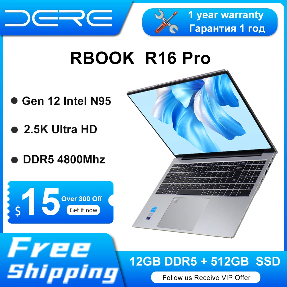 DERE Laptops R16 Pro 16