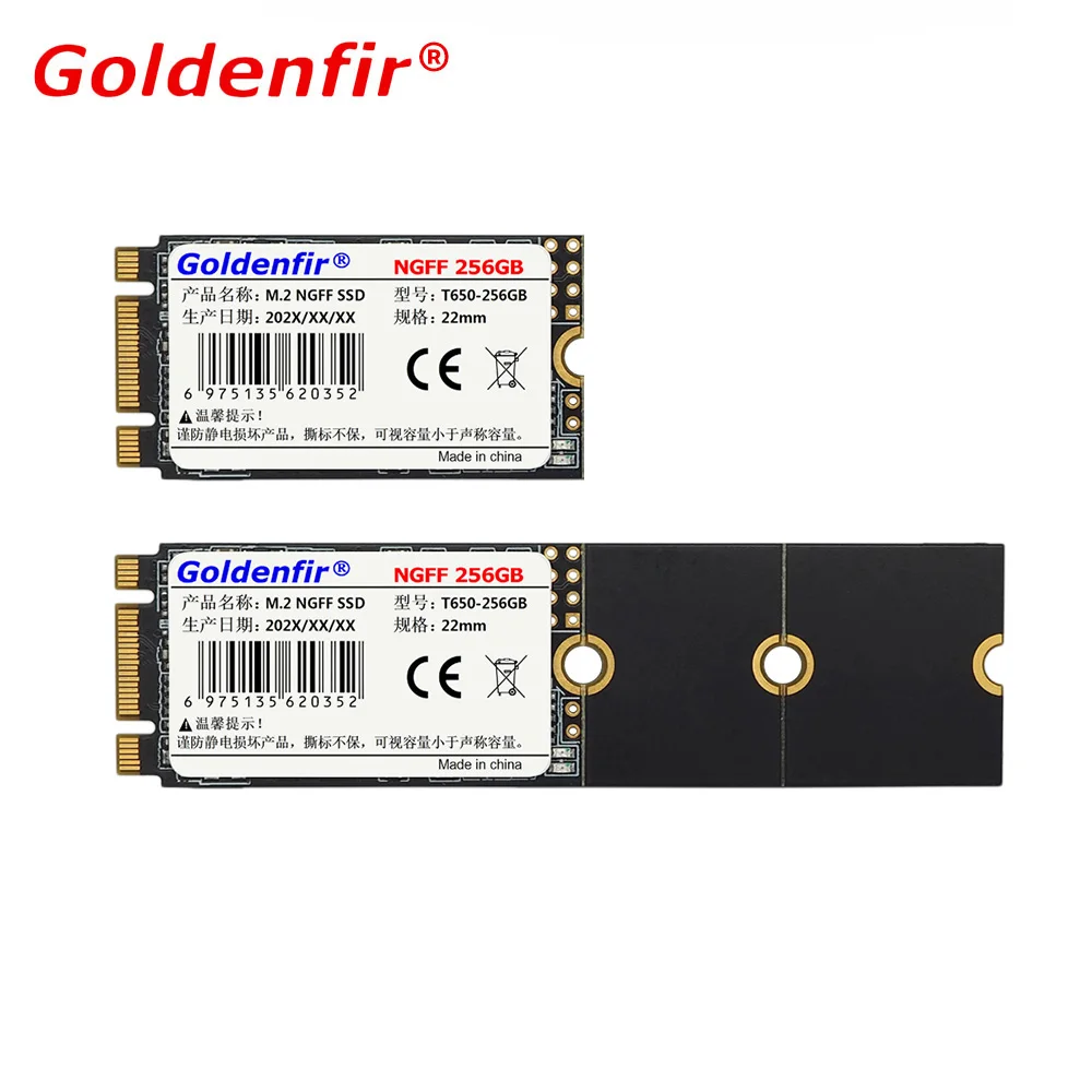 

Внутренний твердотельный накопитель M.2 NGFF SSD 120 ГБ 256 ГБ 480 ГБ ТБ Goldenfir 2242/60/80