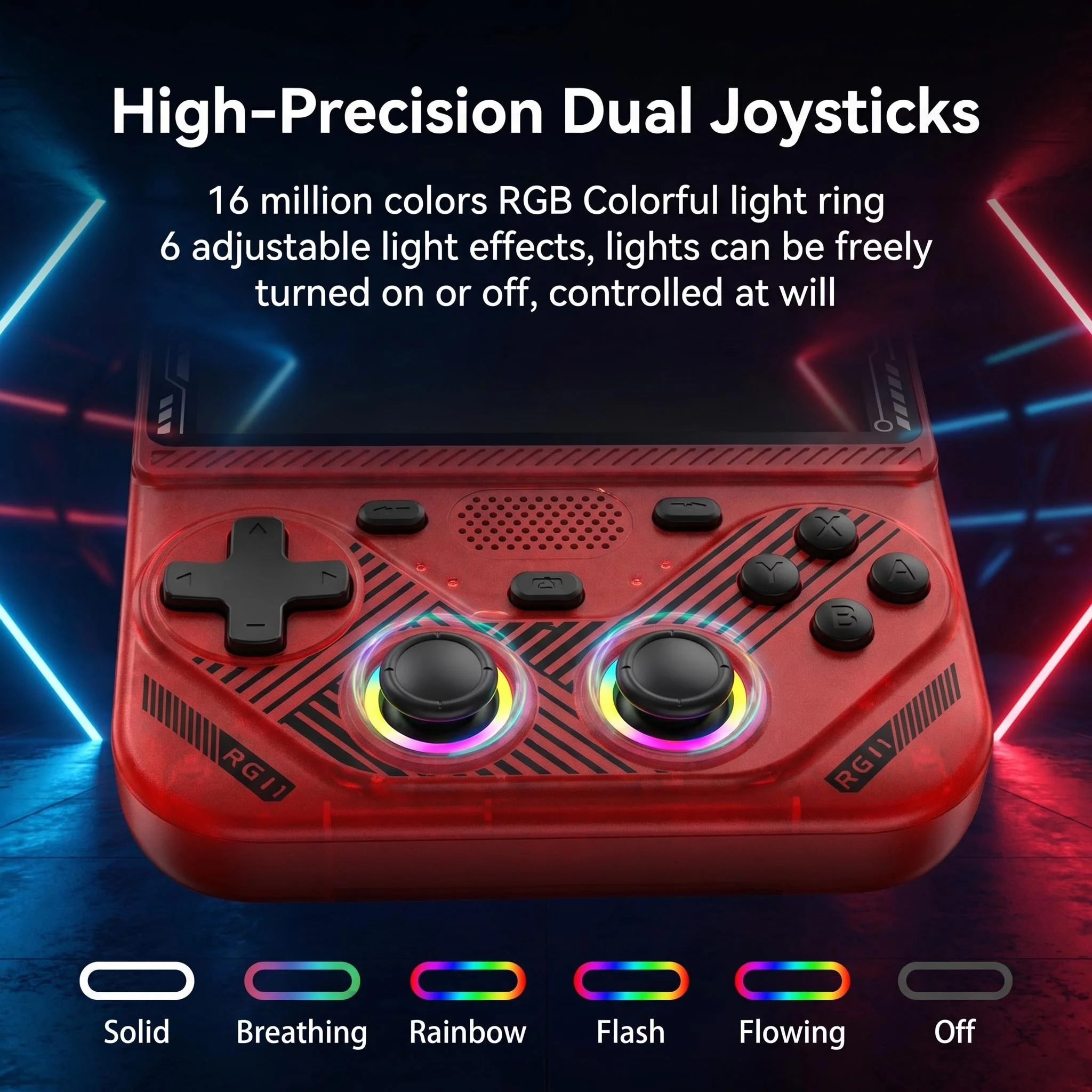 Фото Портативная игровая консоль AISLPC RG43V PRO с двумя системами, 4,3-дюймовым IPS-экраном, Wi-Fi 6, чипом RK3562, более 22000 игр, портативный карманный видеоплеер №4