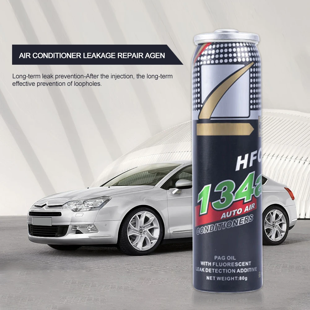 

Car Air Conditioner Leakage Repair Agent Effective Quick Labor Saving Air Conditioner Leakage Repair Agent R-134a Refrigerant
