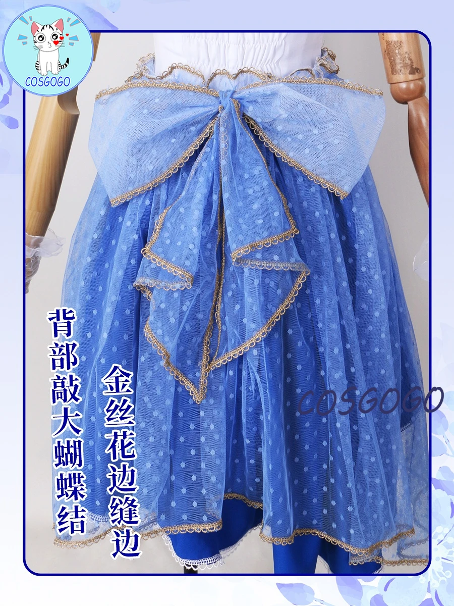 COSGOGO LoveLive!Superstar! Лиелла хазуки Рен косплей костюм женское платье Shibuya Kanon Arashi Chisato