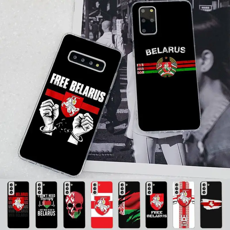 

Belarus flag Phone Case for Samsung S21 A10 for Redmi Note 7 9 for Huawei P30Pro Honor 8X 10i cover