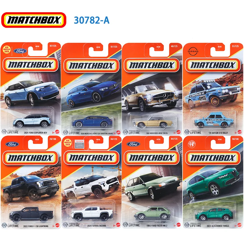Чехол Matchbox 2025 A Plymouth Coupe Toyota Tacoma Datsun 510 Rally Benz Cla Shooting Citroen E 1/64