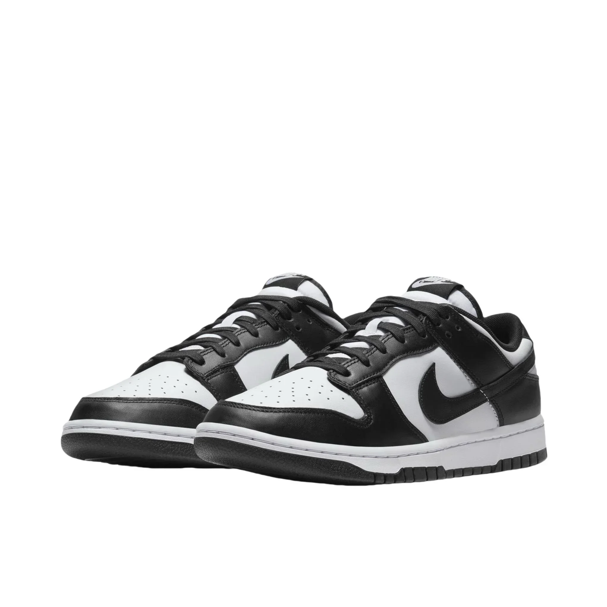 Фото Nike Dunk Retro Low Детская обувь Кроссовки для мальчиков и девочек Детская обувь Черно-белая панда для подростков №3