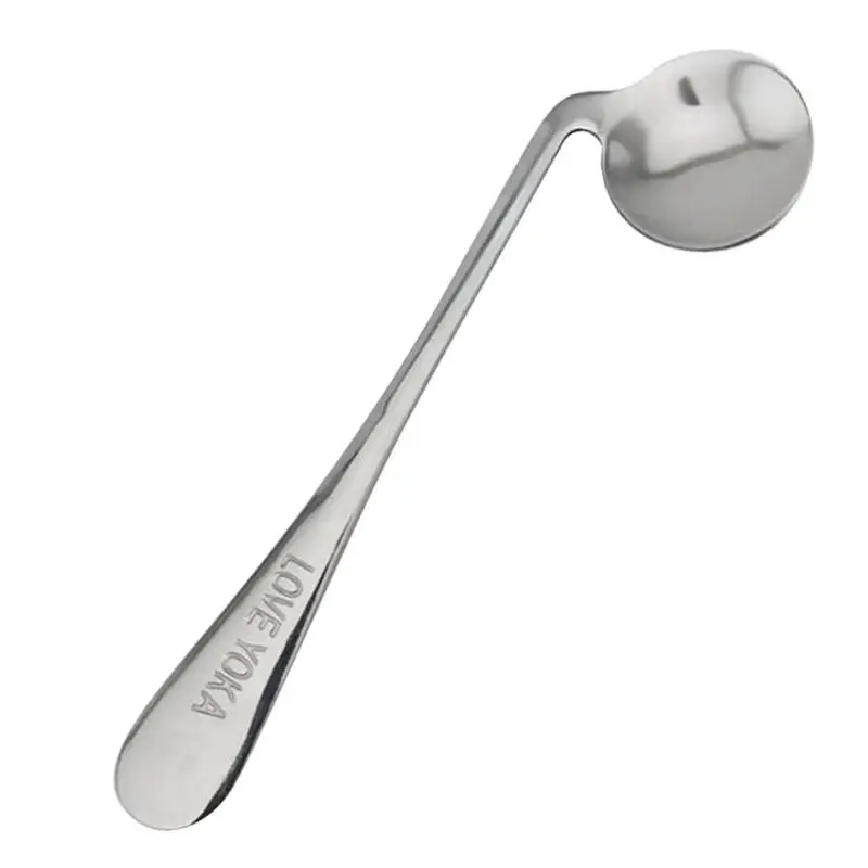 

Elderly Elbow Fork Spoon Self-Feeding Spoon Curved Spoon Utensil Elder Feed Nursing Utensil Convenient For Elderly Seniors And