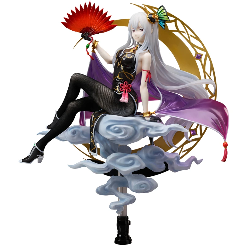 

Предварительная продажа Re:life In A другой мир от Zero Aggie Donna Cheongsam мультяшная фигурка ПВХ модель игрушки коллекционные модели игрушки