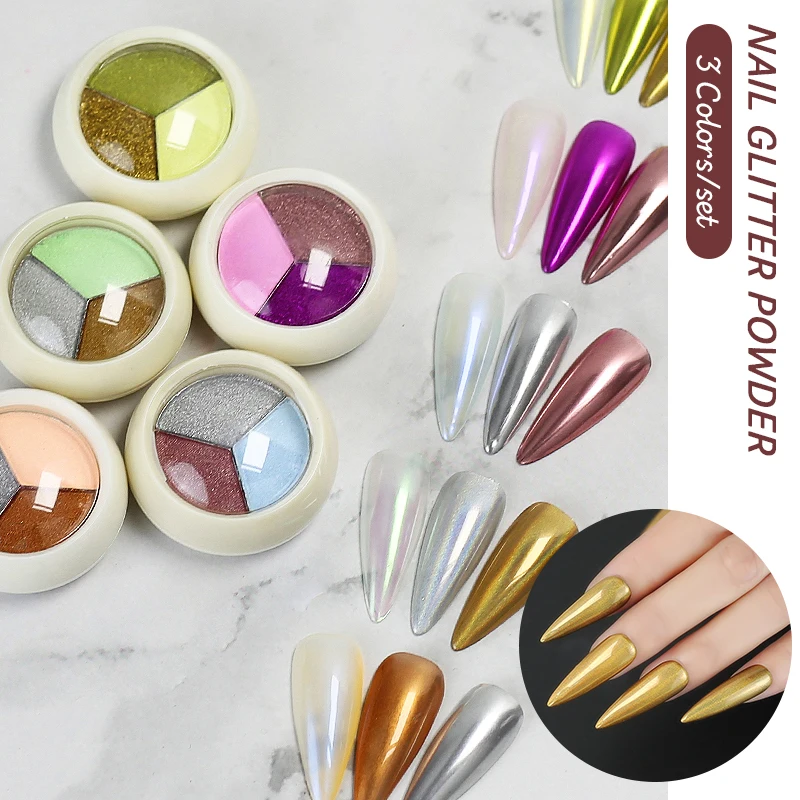 

Arte Clavo зеркальный Хамелеон пигмент Блестящий волшебный обесцвечиваемый порошок для ногтей блестящий эффект для дизайна ногтей пыль Сияющий пигмент Сделай Сам Декор